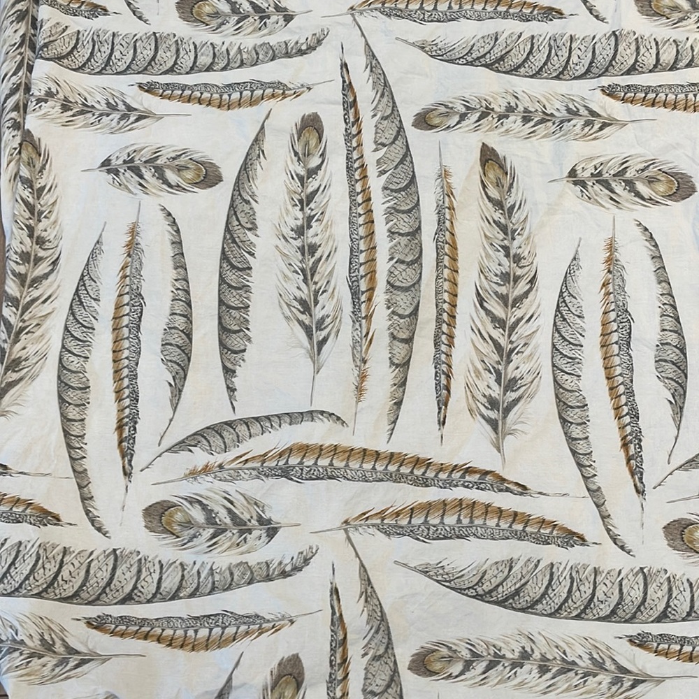 King size Pottery Barn duvet cover